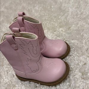 Pink Toddler Cowboy Boots